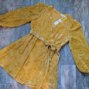 yumi kim royalty velvet dress